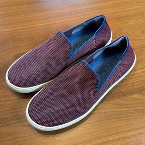 Rothy’s Tangerine Triple Stitch Sneakers Women’s 9 Slip On Shoes